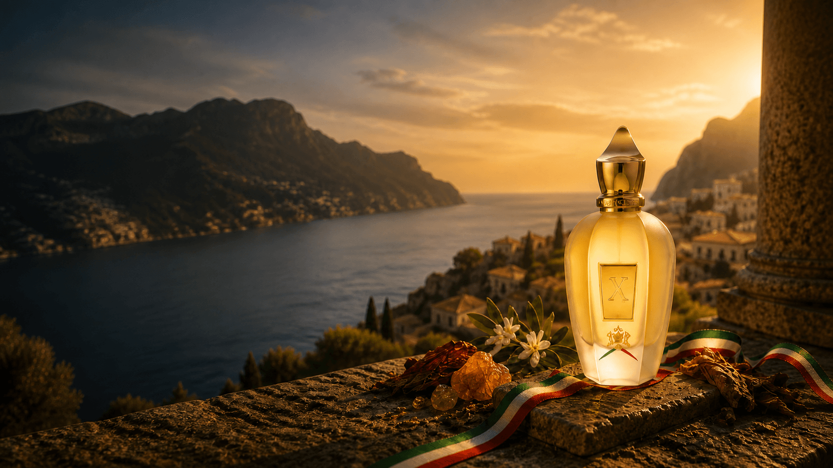 Naxos de Xerjoff en una escena editorial italiana