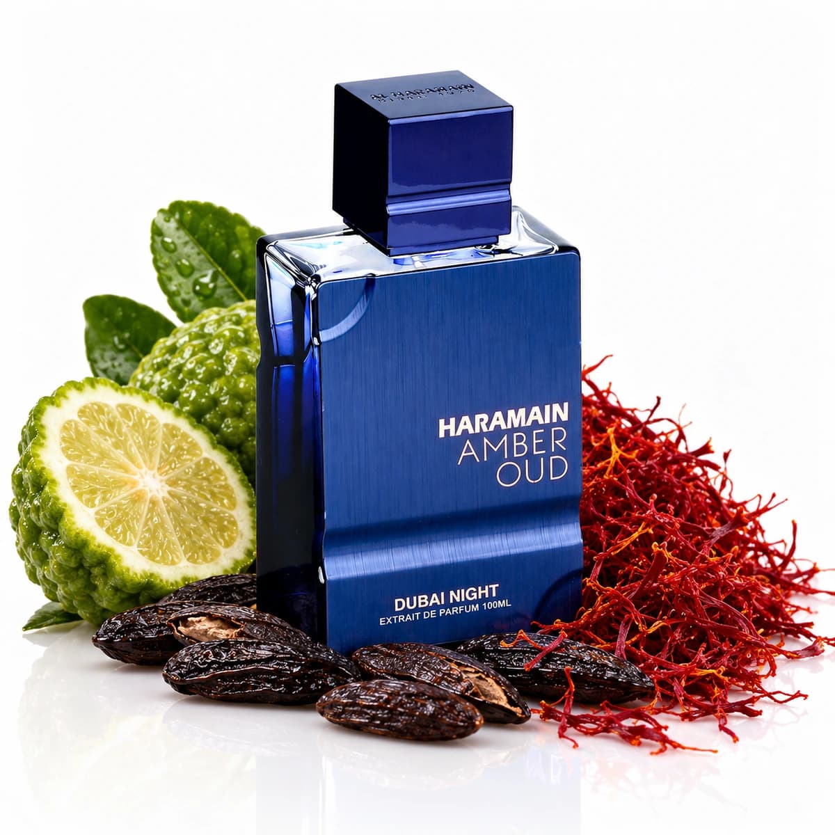 Al Haramain Amber Oud Night Dubai with fragrance notes