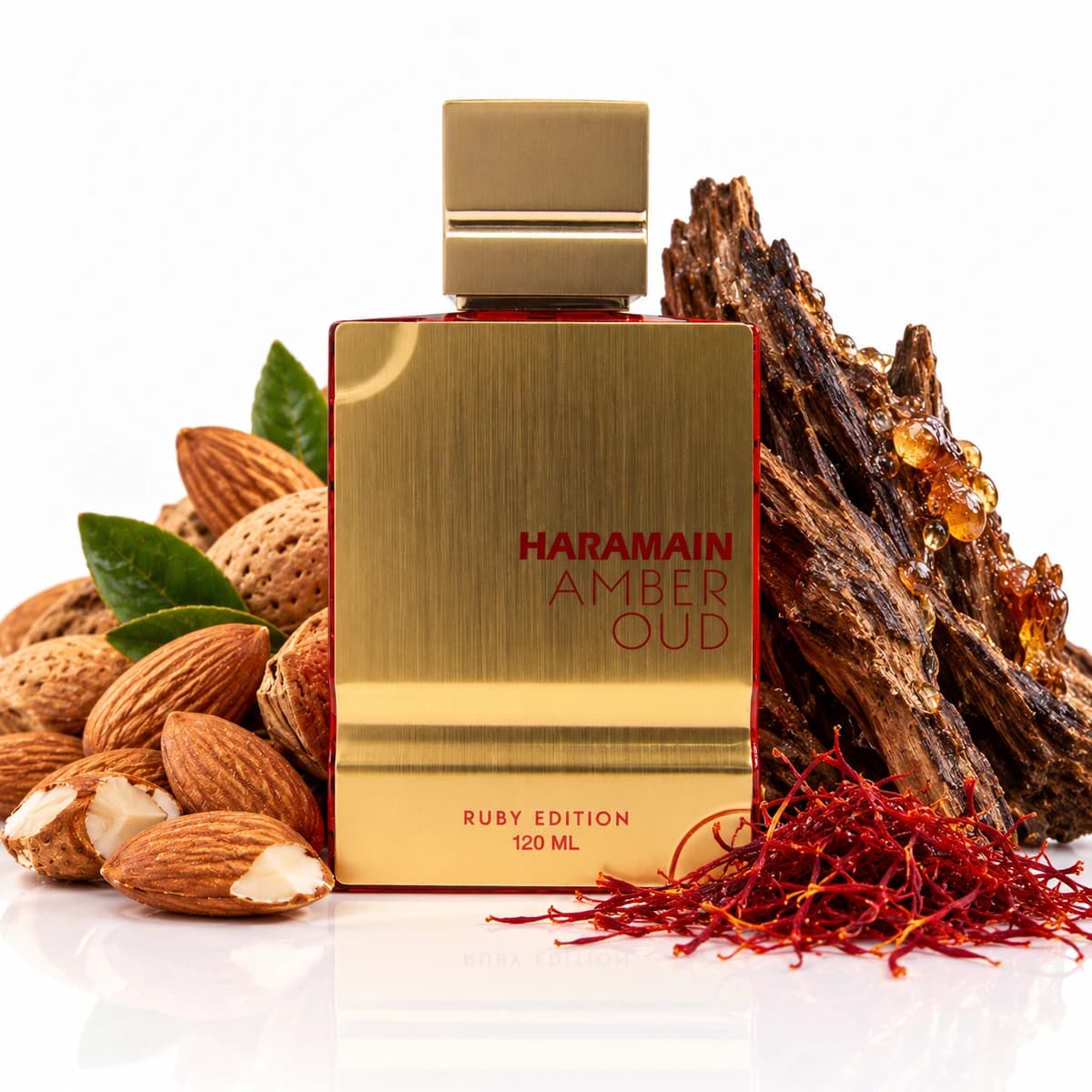 Al Haramain Amber Oud Ruby with fragrance notes