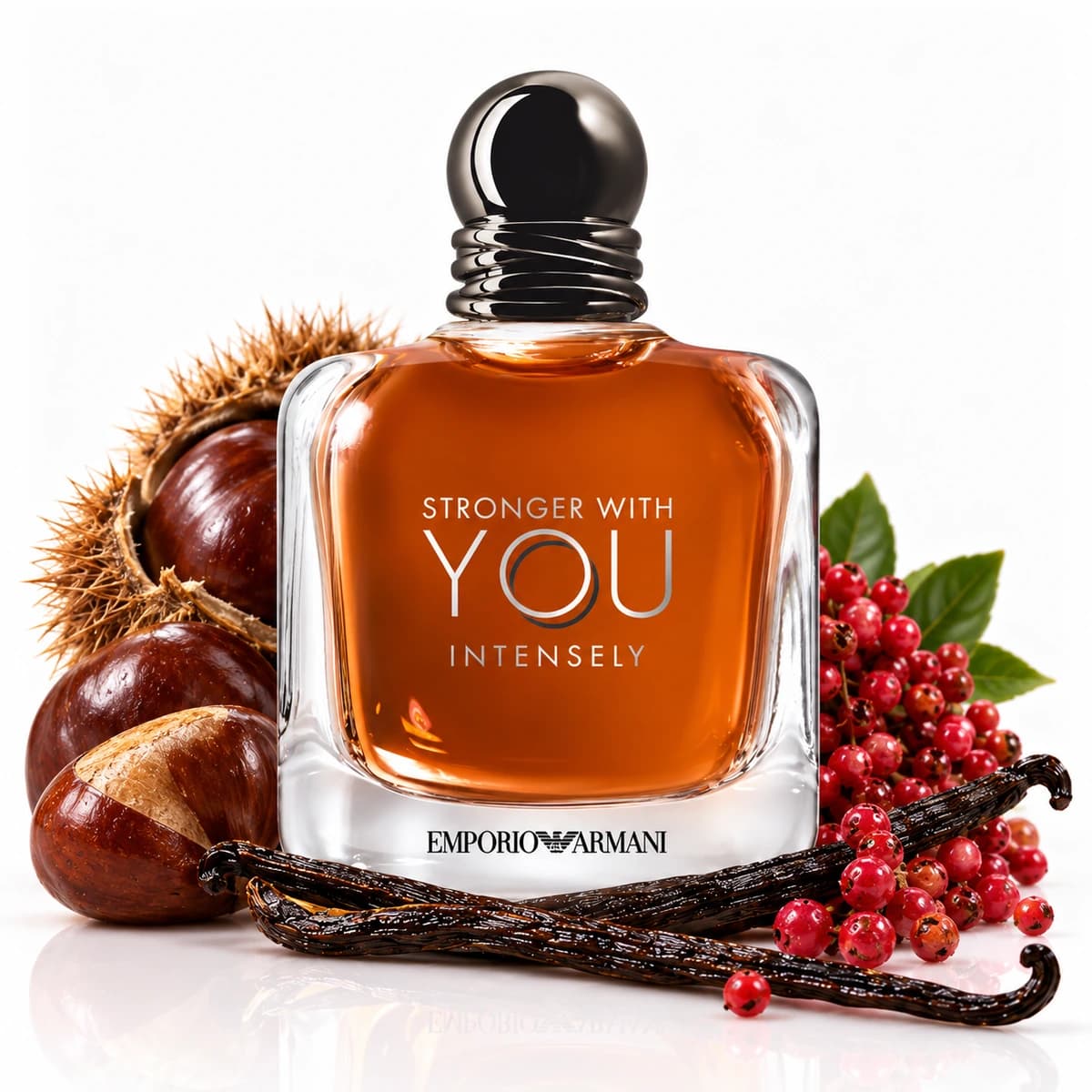 Emporio Armani Stronger With You Intensely with fragrance notes