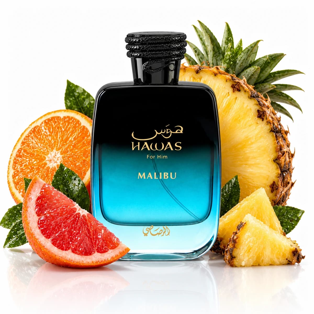 Rasasi Hawas Malibu with fragrance notes