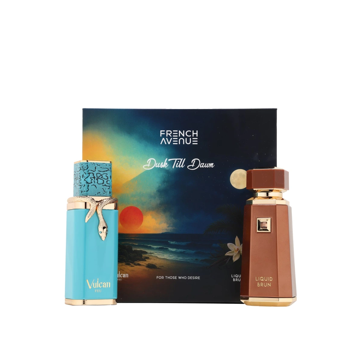 French Avenue Dusk Till Dawn — Liquid Brun + Vulcan Feu